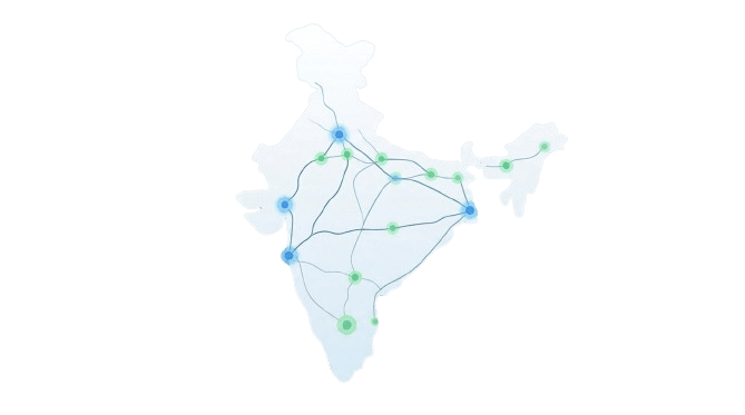 India Logistics Map